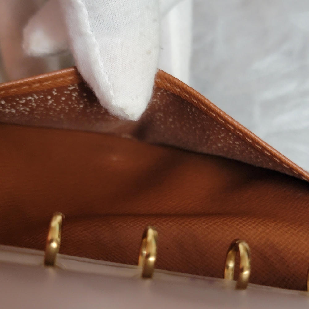 Louis Vuitton Monogram Canvas Small Ring Agenda Cover - Picture 9 of 16